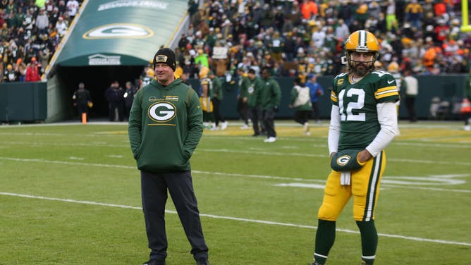 Nathaniel Hackett and Aaron Rodgers worked together for three seasons with the Green Bay Packers. Are the New York Jets looking to reunite the pair?