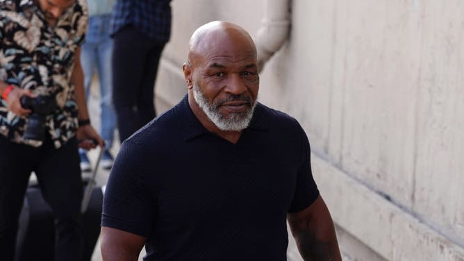 Mike Tyson in Los Angeles in June 2022.