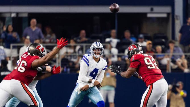 Dak Prescott struggled mightily against the Bucs in Week 1 and he'll have to be a lot better if the Cowboys want to advance past the NFC Wild Card round.