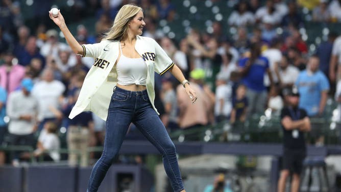 Paige Spiranac Is Ready For The World Series In A Skimpy Uniform