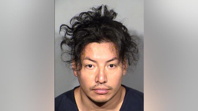 Mugshot of Yoni Barrios, the alleged attacker in a Las Vegas stabbing that killed two people and injured six other. Barrios was in the US illegally and had prior criminal record.