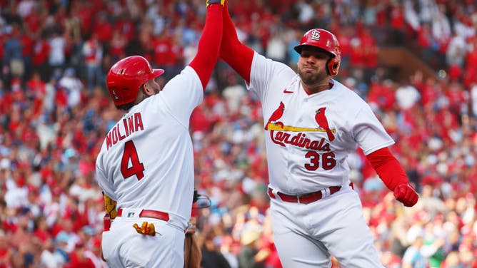 The St. Louis Cardinals were all smiles when Juan Yepez hit a go-ahead home run against the Phillies in the Wild Card game of the MLB Playoffs. the smiles would later fade