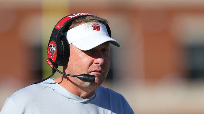 Liberty Flames head coach Hugh Freeze, rumored to be a frontrunner for the open Auburn job.