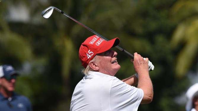 Trump Wins Senior Club Championship, Takes Jab At Biden Afterwards