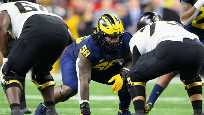 Michigan Wolverines defensive lineman Mazi Smith is a big dude who could fly up NFL Draft boards and we believe he's a first round talent.
