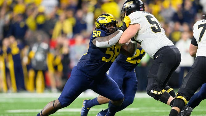 Michigan Wolverines defensive lineman Mazi Smith has high-riser potential and he's inside the Top 20 on OutKick's NFL Draft Big Board.