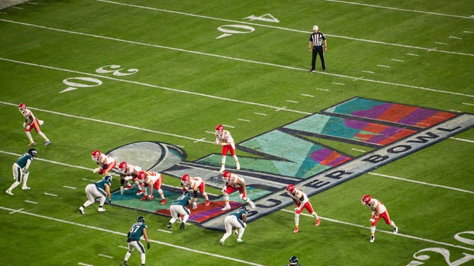 There's a popular NFL conspiracy theory surrounding the colors in the Super Bowl logo and it could come true again this season.