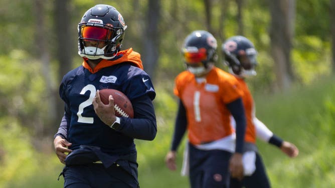 The Chicago Bears are counting on new wide receiver DJ Moore to help quarterback Justin Fields take a step forward this NFL season and get the team out of the NFC North basement.
