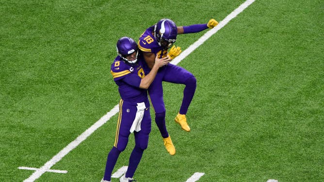 Kirk Cousins and Justin Jefferson know how to put up points, so wel'll take the over in their game against the Giants with one of our five NFL betting picks.