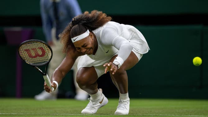 Serena Quits With Ankle Injury At Wimbledon