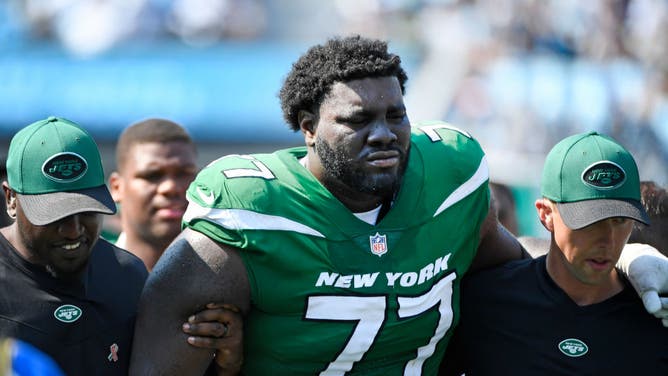Jets offensive line cannot rely on Mekhi Becton durability
