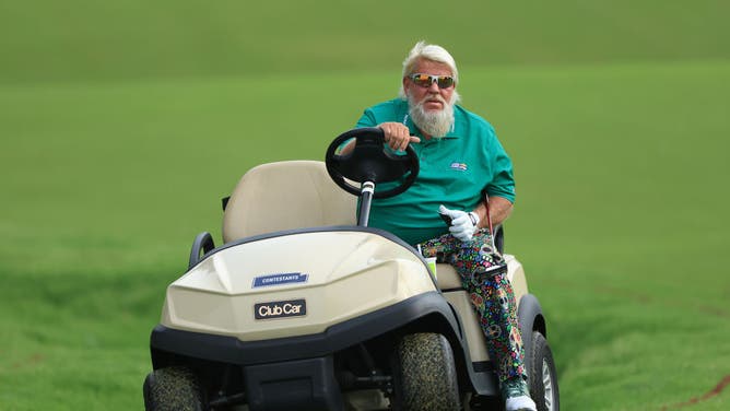 John Daly Golf Cart