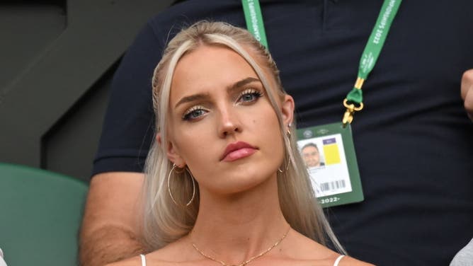 Celebrity Sightings At Wimbledon 2022 - Day 10