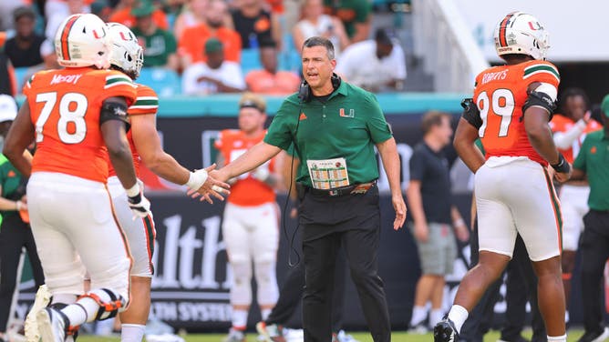 Miami fans are done with head coach Mario Cristobal while Oregon fans can't stop laughing.