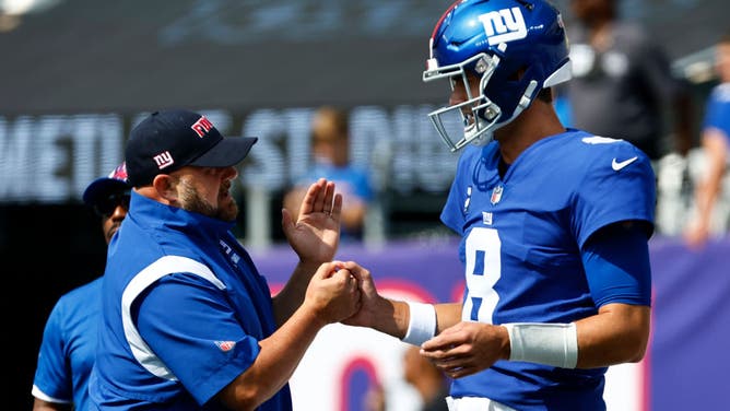 Head coach Brian Daboll helped New York Giants quarterback Daniel Jones cut down on turnovers and if the young QB can continue to develop, the Giants should be a factor in the NFC East this NFL season.