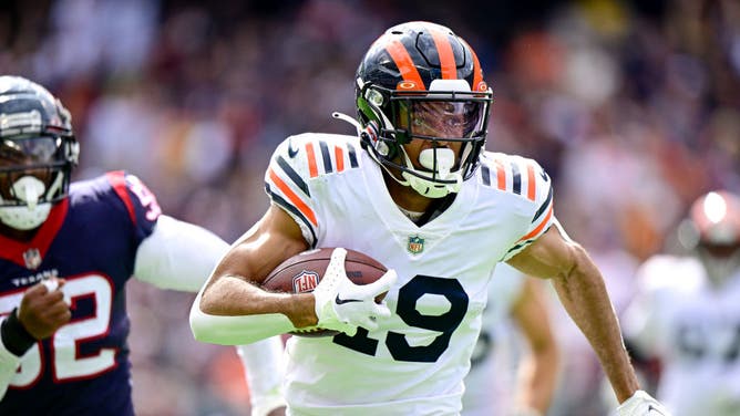 Bears QB Justin Fields' leading receiver is Equanimeous St. Brown.