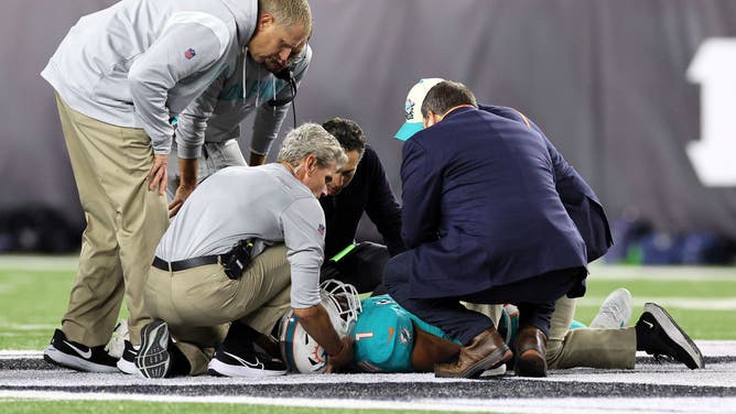 Miami Dolphins quarterback Tua Tagovailoa's extensive injury makes him hard to trust this NFL season, especially for a team that has designs on winning the AFC East.