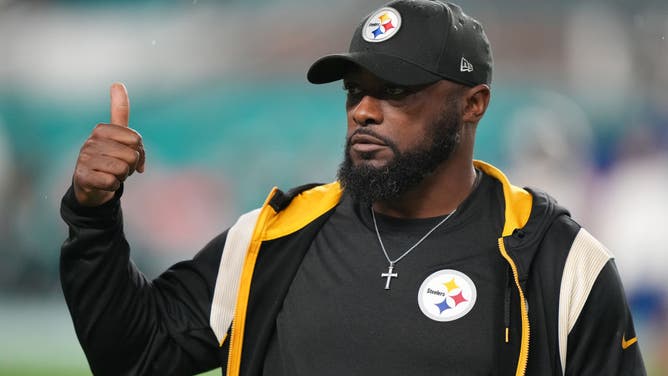 Steelers coach Mike Tomlin. (Getty Images)
