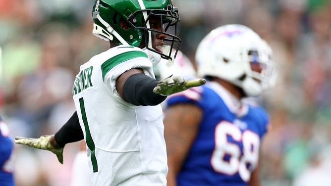 Sauce Gardner has emerged as a true shutdown corner for the Jets and we'll take him slowing down Justin Jefferson enough to hit the Under with this NFL betting pick.