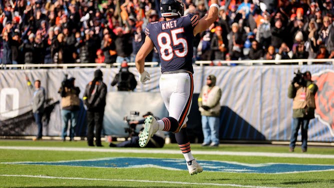 The Chicago Bears signed tight end Cole Kmet to a four-year contract extension worth $50 million with nearly $33 million in guaranteed cash.