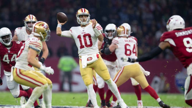 Jimmy G and the Niners are riding high into this NFL Sunday and are arguably the NFC's best.