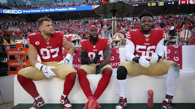 The San Francisco 49ers still have reigning NFL Defensive Player of the Year Nick Bosa, but lost both Charles Omenihu and Samson Ebukam to free agency.