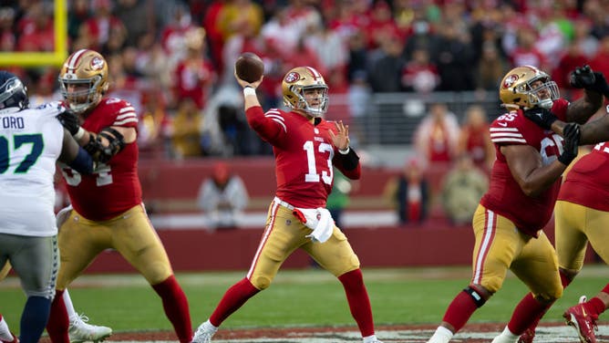The 49ers have surrounded QB Brock Purdy with all the talent in the world.