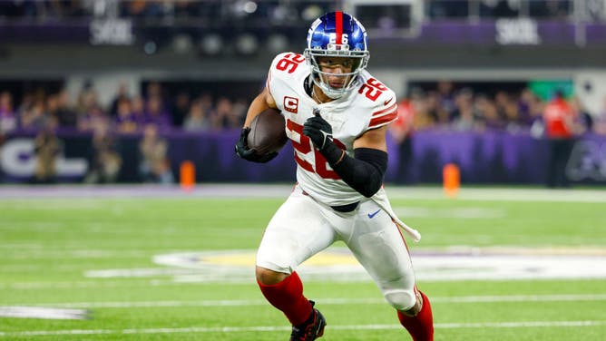 Great NFL running backs like Saquon Barkley of the New York Giants aren't as valuable as they once were.