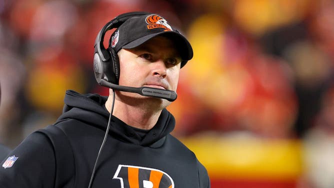 Head coach Zac Taylor of the Cincinnati Bengals nearly lost his mind after a questionable officiating decision in favor of the Chiefs during the AFC Championship game.