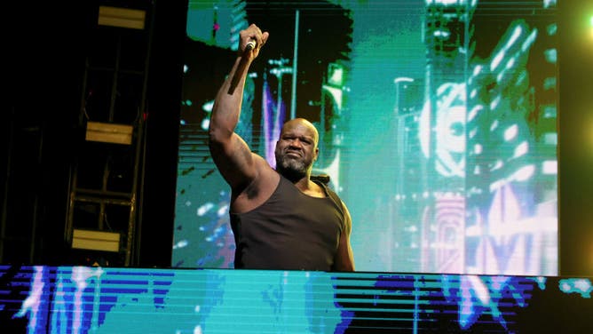 Shaq had some strong words for anyone who dared to criticize his girl Rihanna's Super Bowl LVII halftime performance.