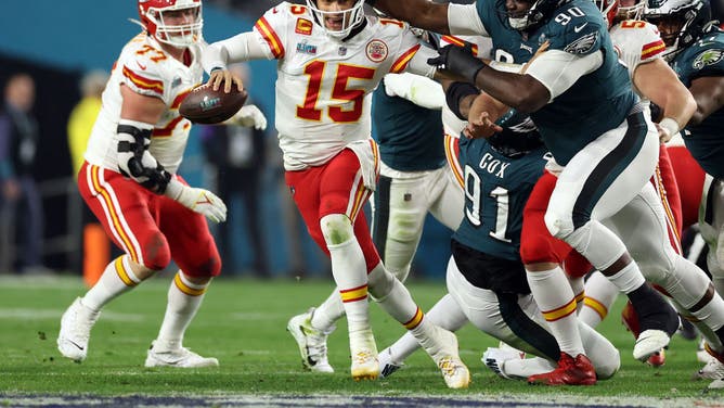 New Chiefs offensive line has been an improvement over last year's line.