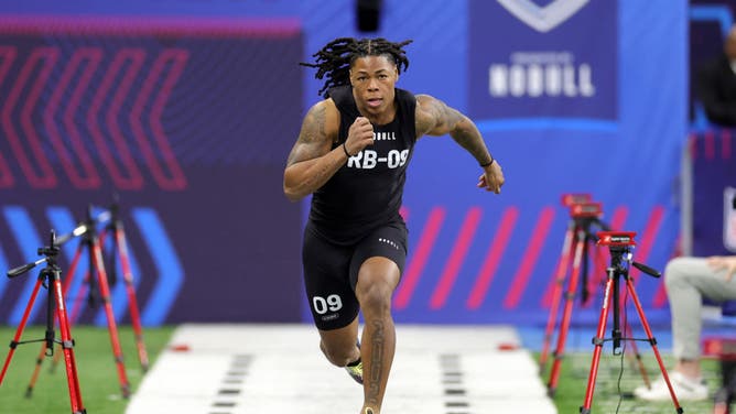 The Detroit Lions selected running back Jahmyr Gibbs of Alabama in the first round of the 2023 NFL Draft.