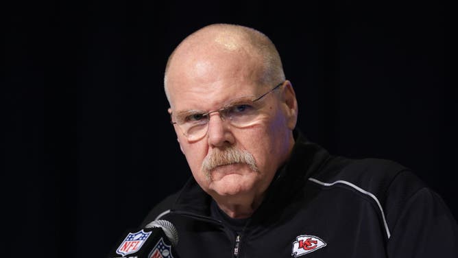 Head coach Andy Reid of the Kansas City Chiefs is not a fan of the NFL's new kickoff rule.