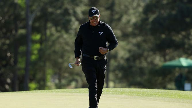 Phil Mickelson ignored by CBS at Masters.