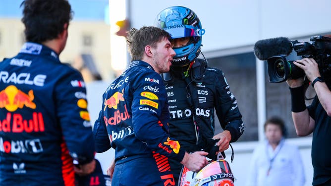 Max Verstappen Calls George Russell A 'D***head' After Baku Sprint Race ...