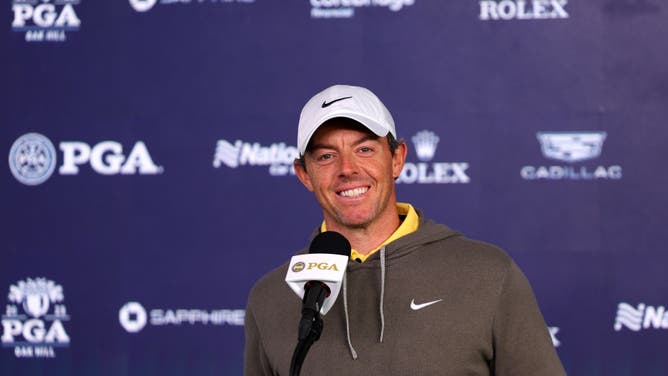 Rory McIlroy Isn't Talking LIV Golf Ahead Of The PGA Championship