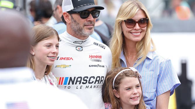 Jimmie Johnson and Family