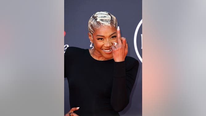 Tiffany Haddish attends The 2023 ESPY Awards at Dolby Theatre in Hollywood, California to present an award to the USWNT.