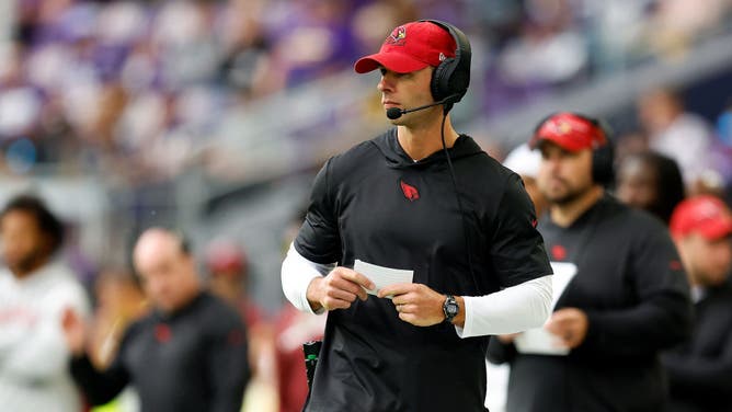 Arizona Cardinals head coach Jonathan Gannon continues to keep secret who he's going to start at quarterback between Josh Dobbs and Clayton Tune.