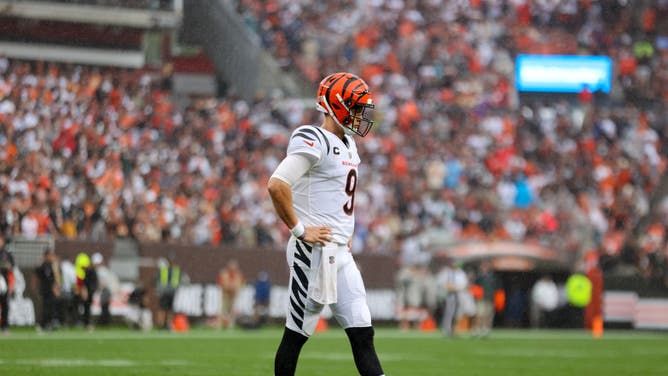 Cincinnati Bengals quarterback Joe Burrow struggled early this season when he played through a calf injury.