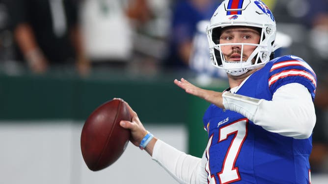 Bills quarterback Josh Allen is searching for answers about the proper approach to winning