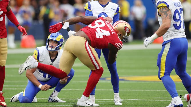 Los Angeles Rams head coach Sean McVay sent kicker Brett Maher out for a meaningless last-second field goal against the 49ers that gave the Rams a 
