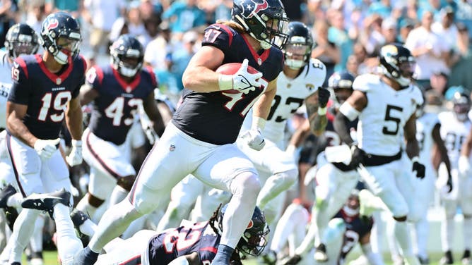 Houston Texans fullback Andrew Beck had an improbable 85-yard kickoff return touchdown in an upset win over the Jaguars.