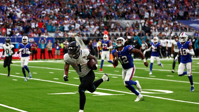 The Jacksonville Jaguars and Buffalo Bills had some fourth-quarter fireworks in London, but still managed to stay UNDER the total for an NFL betting pick win in Week 5.