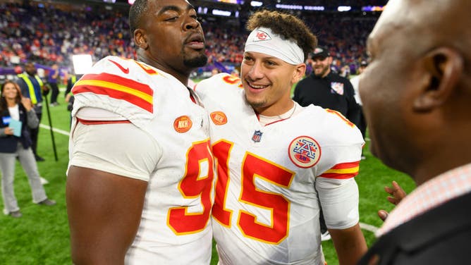 For the first time in either of their careers, Kansas City Chiefs teammates Patrick Mahomes and Chris Jones are playing a round playoff game, facing the Buffalo Bills at Highmark Stadium in the AFC Divisional Round.