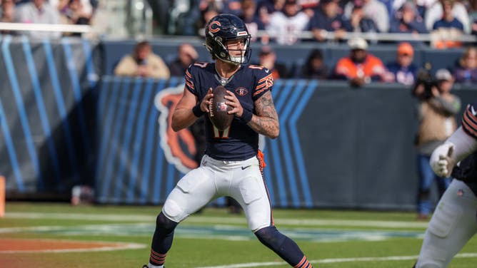 Tyson Bagent figures to start for the Chicago Bears in Week 7 against the Las Vegas Raiders.