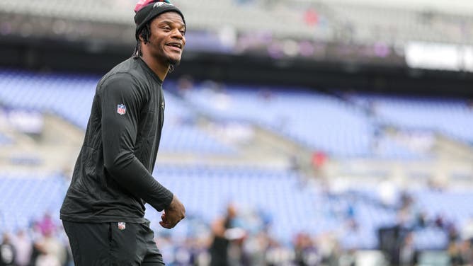 The media asked Baltimore Ravens QB Lamar Jackson about his past performance against NFC teams and he had a funny reaction.