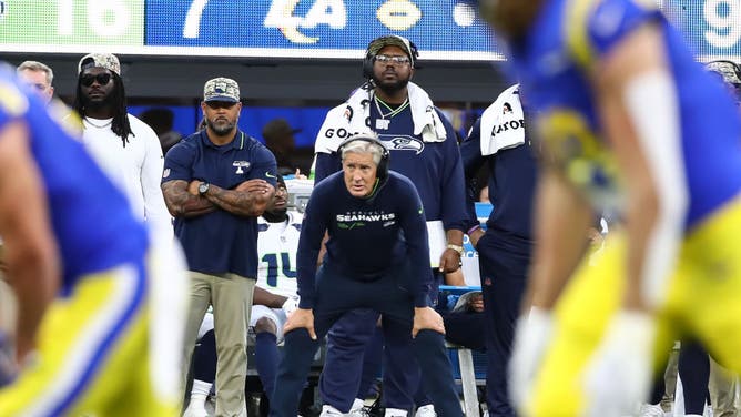 Seattle Seahawks Pete Carroll head coach made a very conservative play call that helped lead to his team's loss against the Los Angeles Rams.