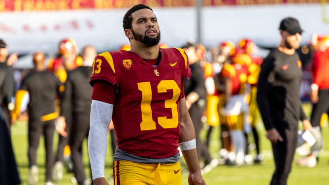 USC QB Caleb Williams plans to drag out his decision on whether or not to enter the 2024 NFL Draft because of course he does.