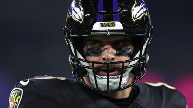 After catching a pass from Lamar Jackson, Baltimore Ravens tight end Mark Andrews suffered an ankle injury against the Bengals.